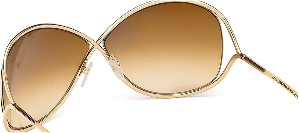 Thumbnail: Tom Ford Sunglasses - Miranda / Frame: Shiny Rose Gold Lens: Brown Gradient