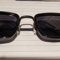Thumbnail: Vintage Classic Square Sunglass Men Outdoor Small Quality Alloy Sun Glasses Men