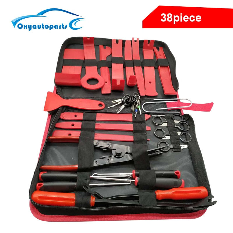 الصورة المصغرة: Car tools Car Interior Disassembly kit plastic trim removal tool car clips pull