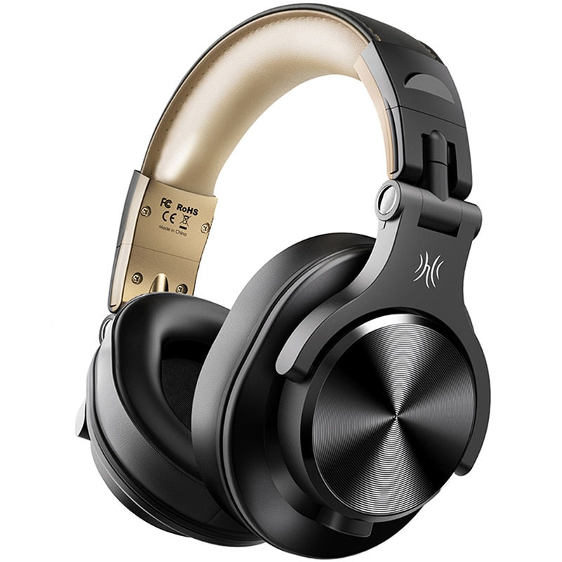 الصورة المصغرة: Oneodio Fusion A70 Bluetooth 5.2 Headphones Stereo Over Ear Wireless Headset Pr