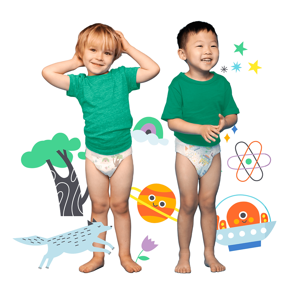 Miniaturbild: Hello Bello Training Pants I Plant Based and Flexible Potty Training Disposable