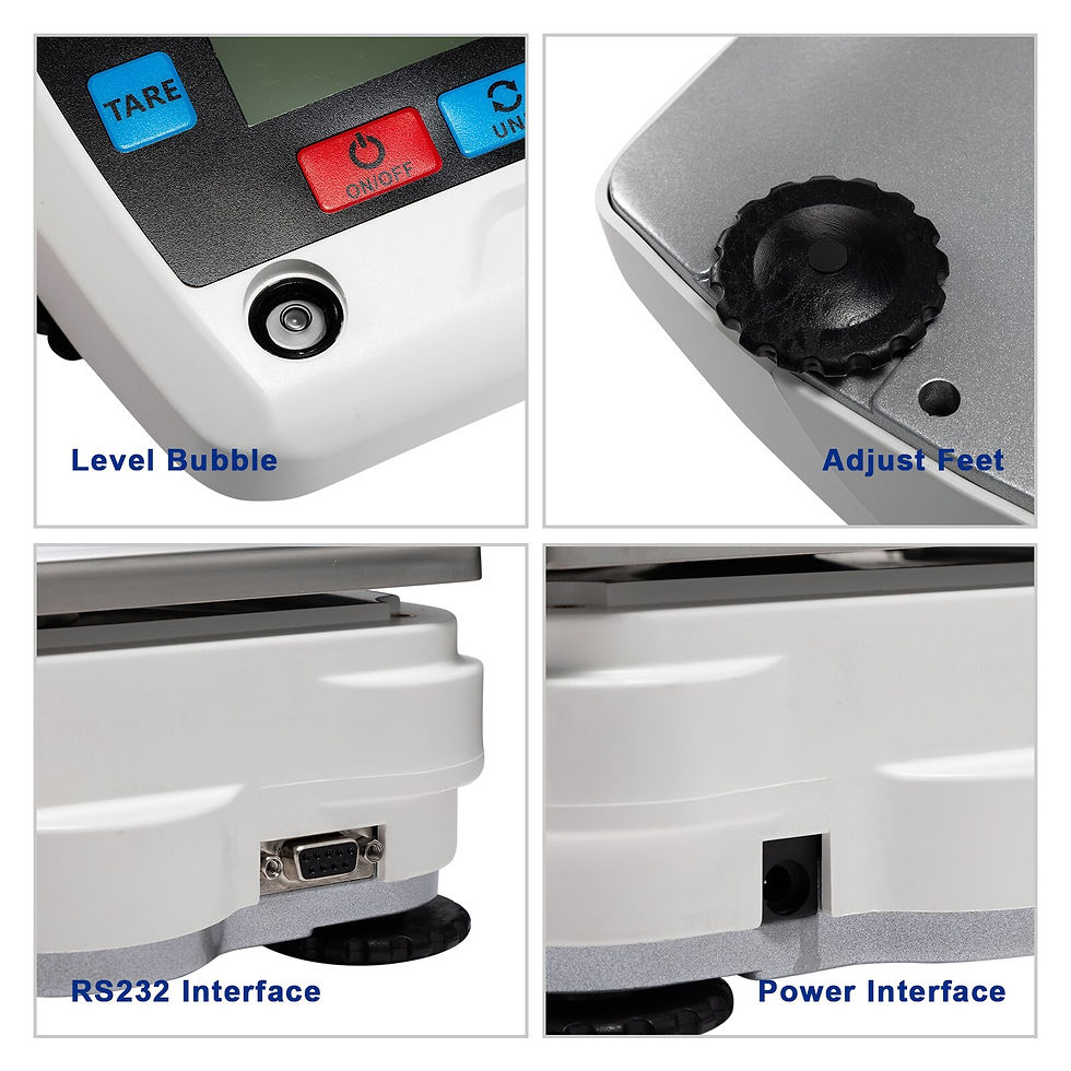 Thumbnail: High Precision Lab Scales 0.1g Accuracy Digital Laboratory Scales Weighting Sca