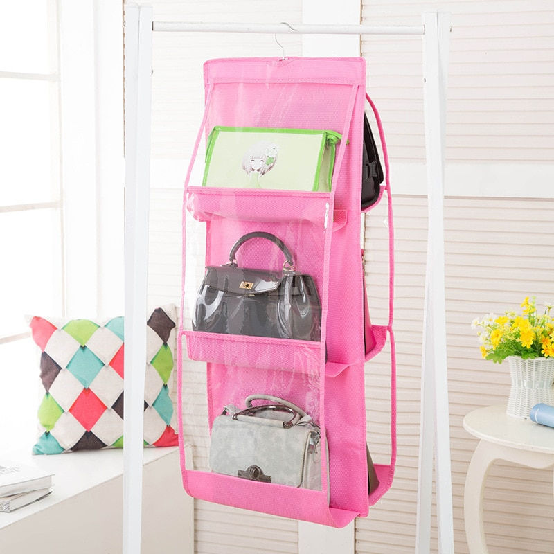 Miniatura: Handbag Hanging Organizer Hanging Purse Organizer for Closet Organizers Bag Sto