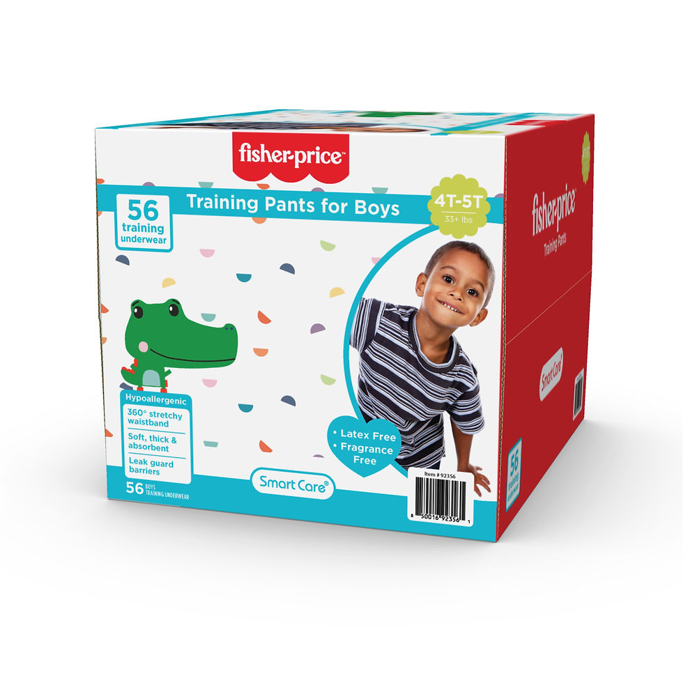 Miniaturbild: Fisher-Price Training Pants 4T-5T (Boy) 56 ct