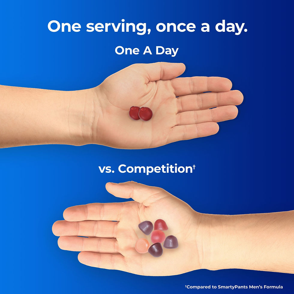 Miniature : One A Day Men's Multivitamin Gummies, Multivitamins for Men, 80 Ct keto