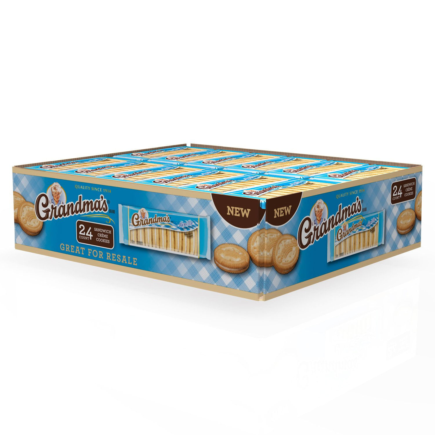 Grandma's Vanilla Sandwich Creme Cookies (24 Count, 3.25 Ounce)