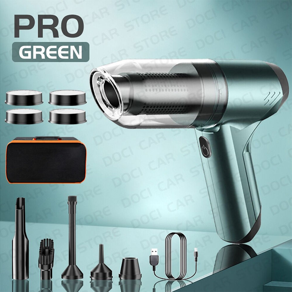 Thumbnail: Wireless Car Vacuum Cleaner Strong Suction Portable Handheld Auto Vacuum Home &