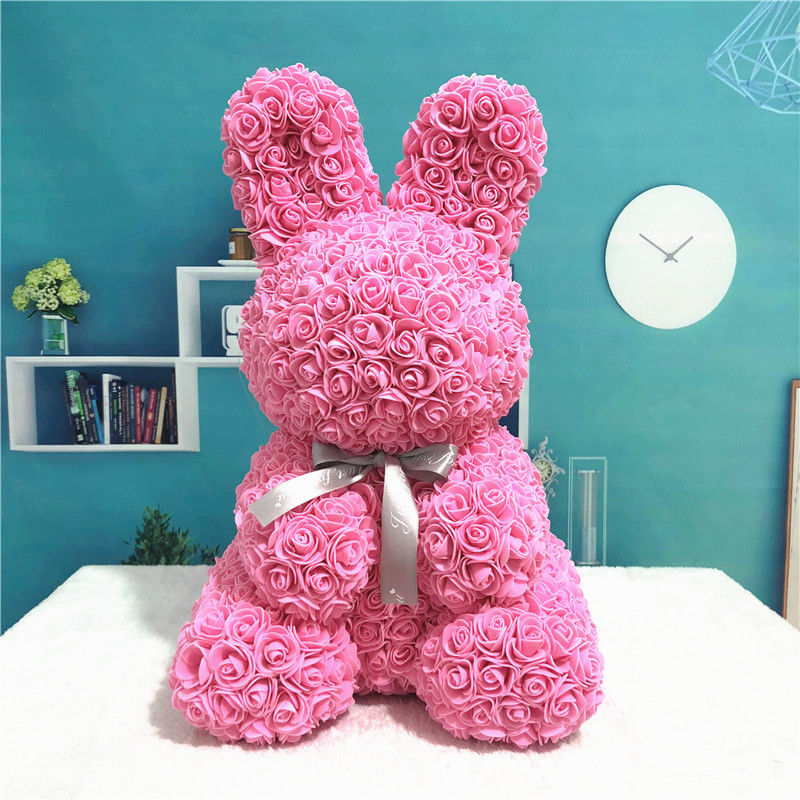 Thumbnail: Valentine gift Rose Rabbit Flower  Rose Valentines Day Gift