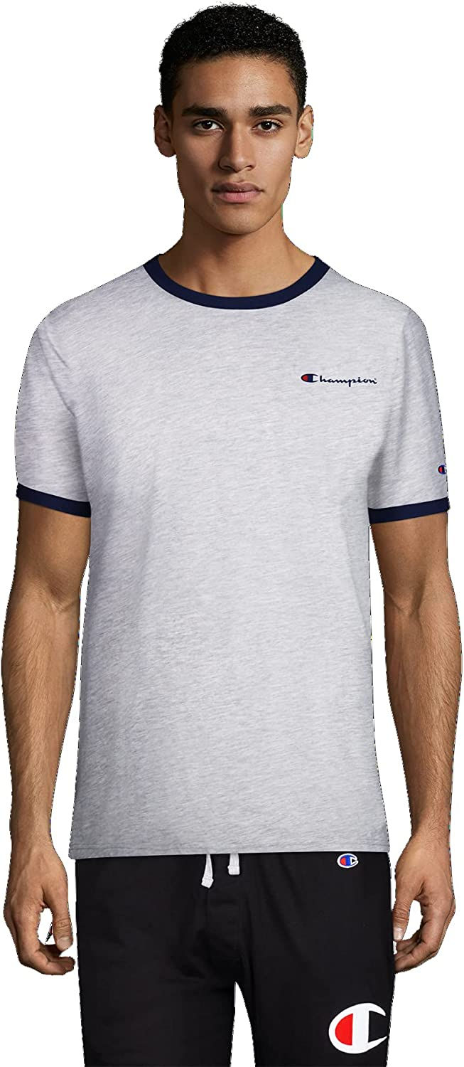 Thumbnail: Champion Men's Short Sleeve Sleepwear Tee, C-Logo