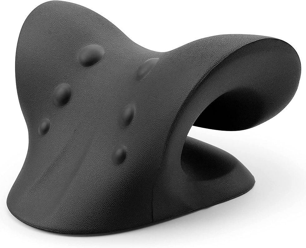 Miniatura: Neck and Shoulder Relaxer, Cervical Traction Device for TMJ Pain Relief and Cer