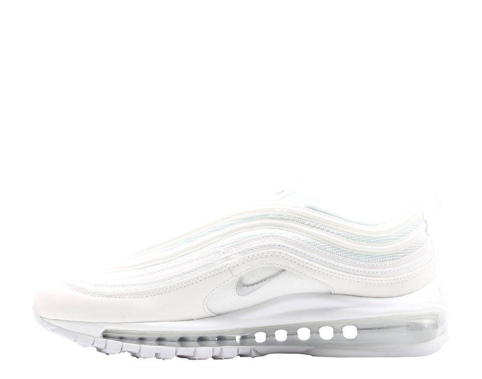 Miniature : NIKE AIR MAX 97 SZ 9 OG TRIPLE WHITE WOLF GREY BLACK 921826 101