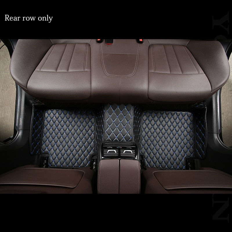 Miniature : YOTONWAN Custom Leather Car Foor Mat 100％ For Genesis GV70 GV80 GV90 Waterproof