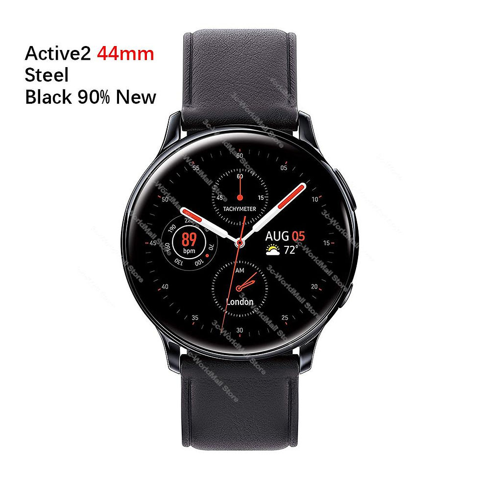 Thumbnail: Samsung Galaxy Watch Active 2 R825 Smart Watch With GPS Heart Rate Sensor Healt