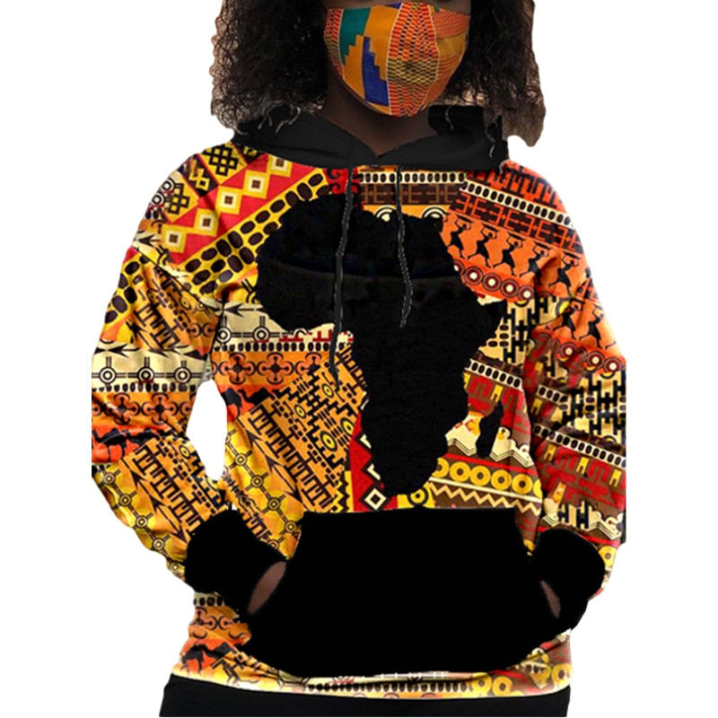 Miniature : fashion African Hoodies Jacket Clothing Hip Hop Clothes for Women/Men