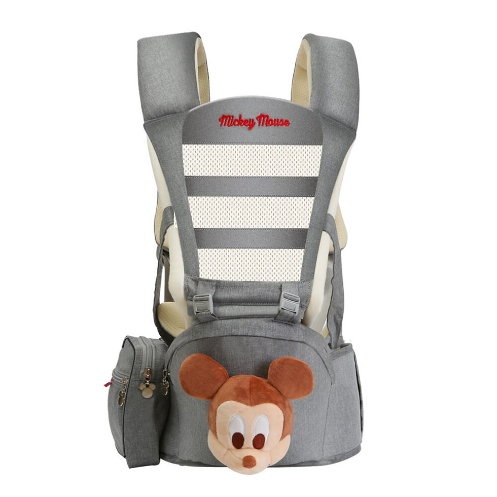 Thumbnail: Disney  Sling Comfortable Baby Carrier  Infant Baby Hip seat Waist Carrier Fron