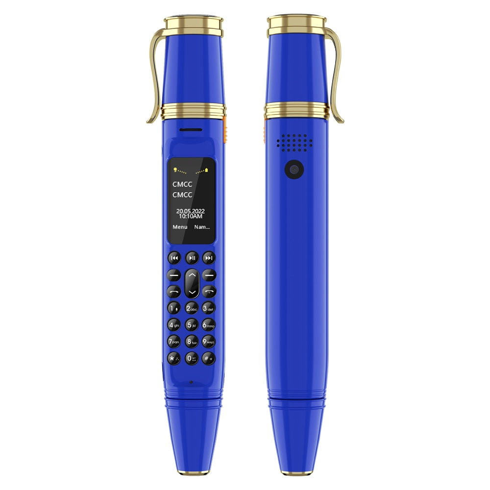 SERVO BM111 Mobile Phone Pen Dual SIM Camera Fan Bluetooth Dialer Radio Recorde