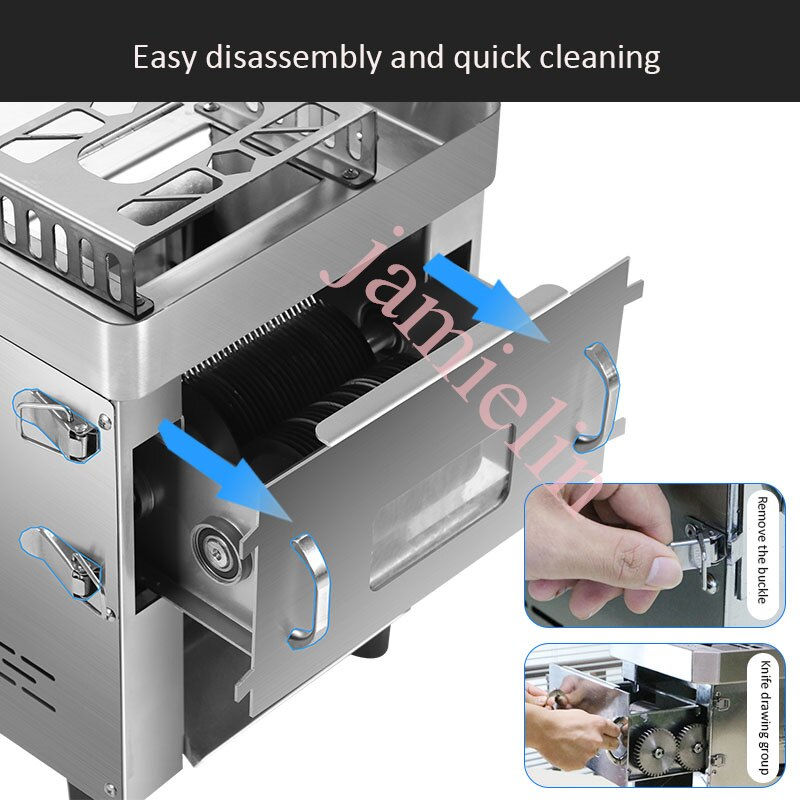 Thumbnail: Commercial Meat Slicer Vegetable Cutter Grinder Electric Slicer For Vegetable P