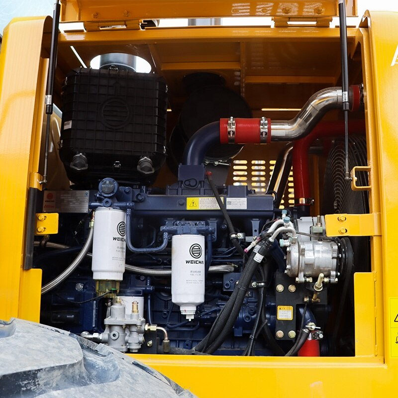 Thumbnail: Factory Price Earth-moving Machinery Tractor Front Loader 3m3 Bucket 5 Ton Whee