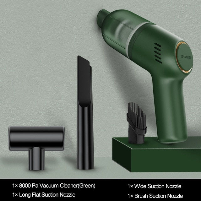 Thumbnail: 8000Pa Wireless Car Vacuum Cleaner Cordless Handheld Auto Vacuum Home & Car Dua