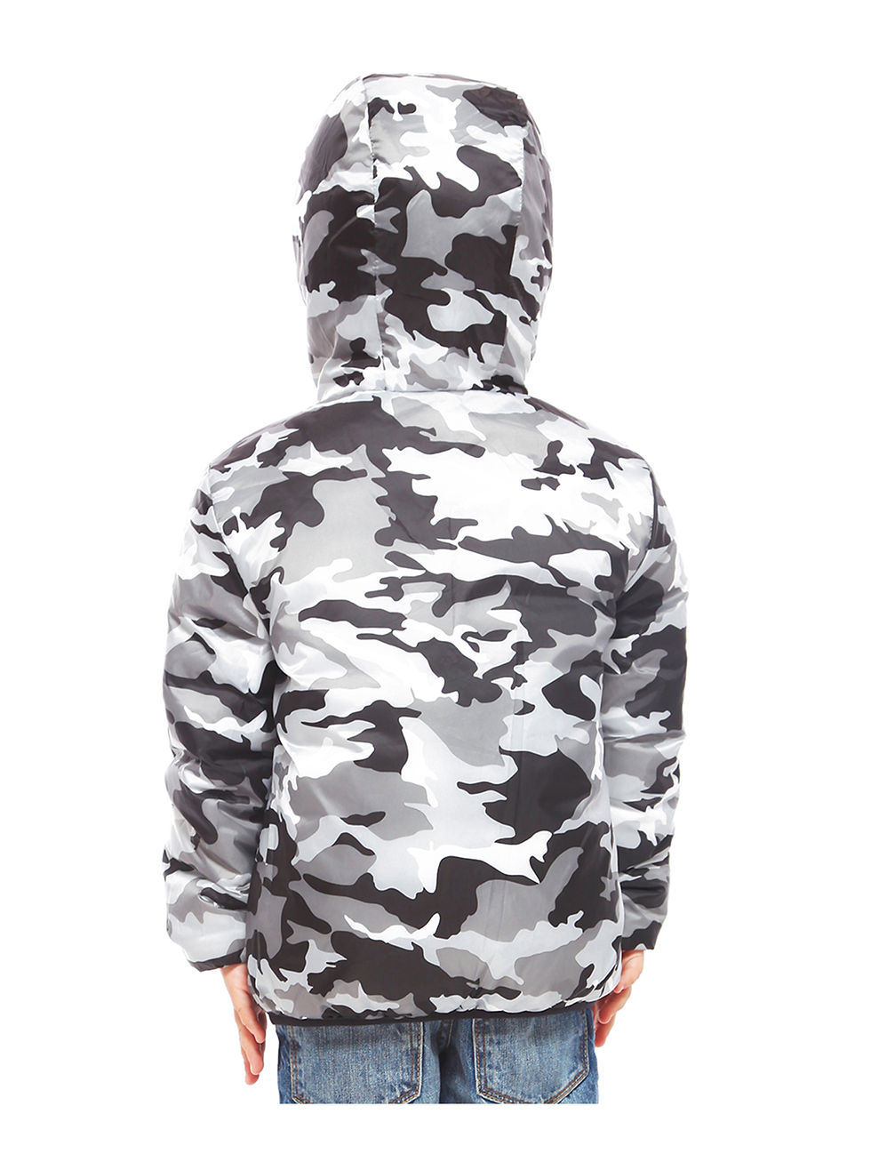Thumbnail: Rokka&Rolla Boys' Reversible Light Puffer Jacket Coat, Sizes 4-18