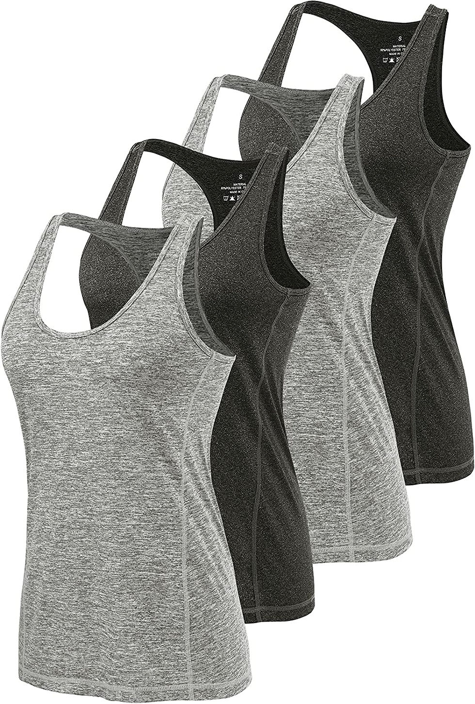 Thumbnail: ROSYLINE Workout Tank Tops for Women Racerback Yoga Tops Quick Dry ​Activewea