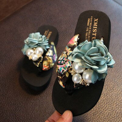 Thumbnail: Summer New Non-Slip Children's Flip-Flops Girls Fashion Beach Shoes Pinch Sanda