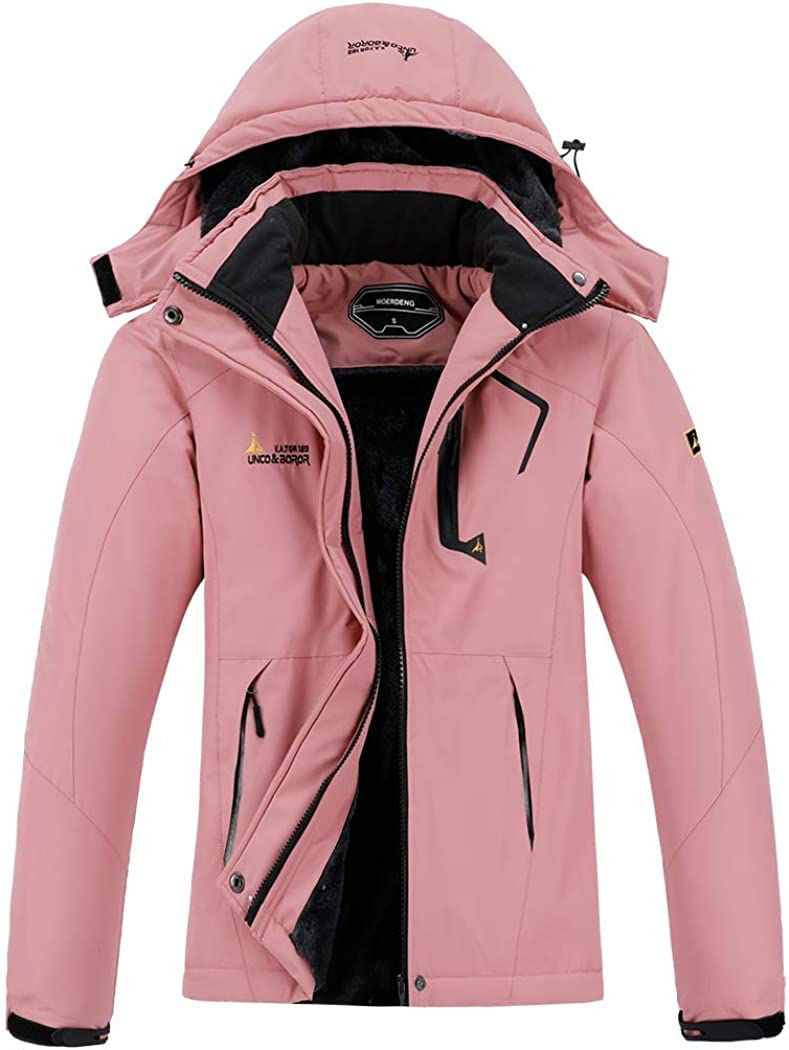 Miniatura: MOERDENG Women's Waterproof Ski Jacket Warm Winter Snow Coat Mountain Windbreak