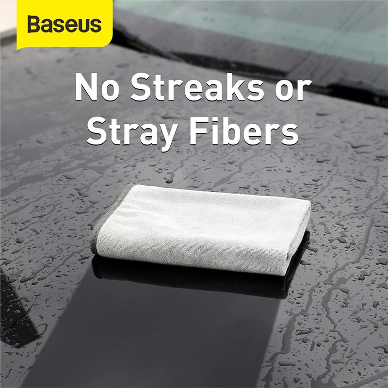 Thumbnail: Baseus Car Wash Towel Microfiber Auto Cleaning Drying Cloth Car Washing Towels 