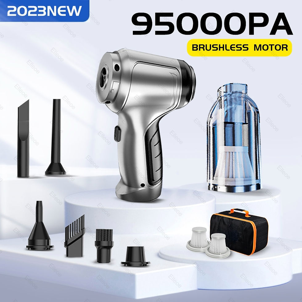 Thumbnail: 95000PA Car Vacuum Cleaner Powerful Wireless Handheld Cleaning Machine Car Acce