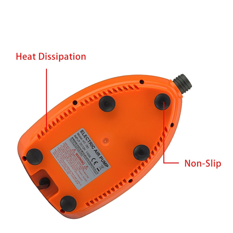 الصورة المصغرة: Electric Air Pump For Inflatable SUP Boat 12V 16/20 PSI Intelligent Inflatable 
