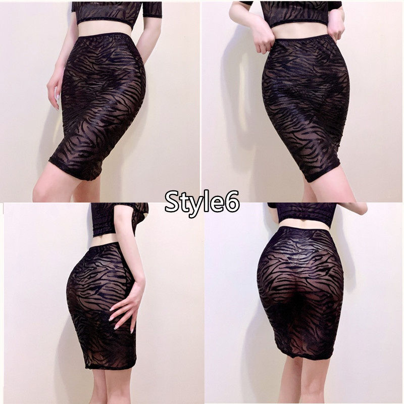 الصورة المصغرة: NEW Women's Fashion Stretch Mini Skirt Ladies Lace Skirt Womens Package Hip Hot