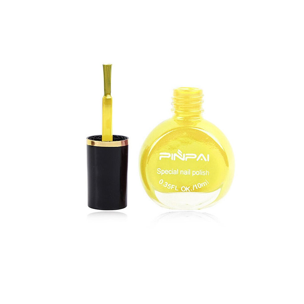 Thumbnail: High quality 10ml Colored Printing Nail Polish Oil Stamping Polish Sticker Nail