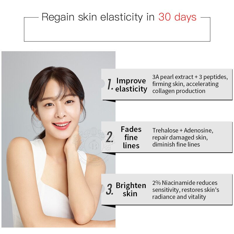 Miniaturbild: Coreana Peptide Collagen Hyaluronic acid Serum for face Korean whitening moistu