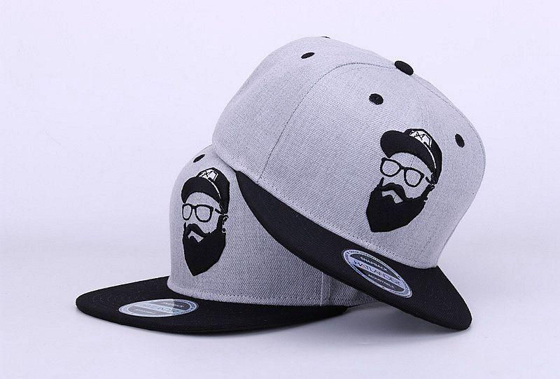 Thumbnail: Grey Cool Hip Hop Baseball Cap