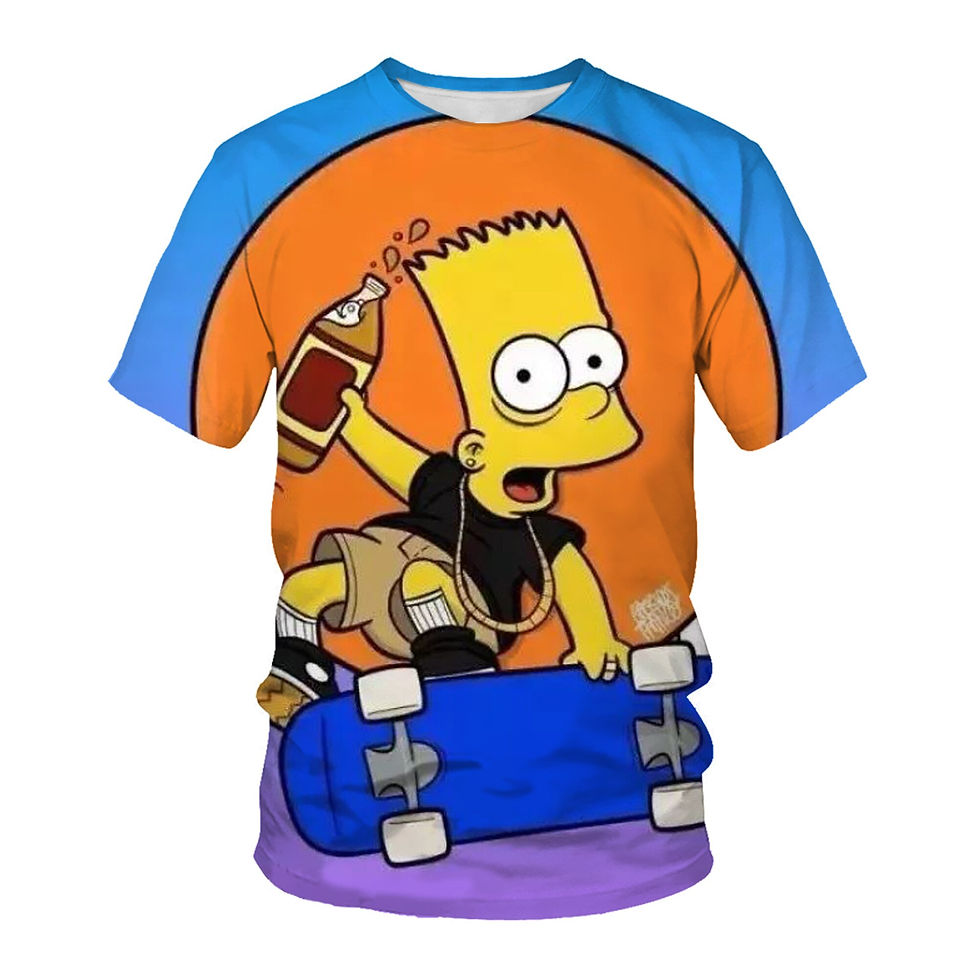 Thumbnail: Summer Men's Hot Sale T-Shirt 3D Printing Custom Anime Drawing Trend Fashion Ro