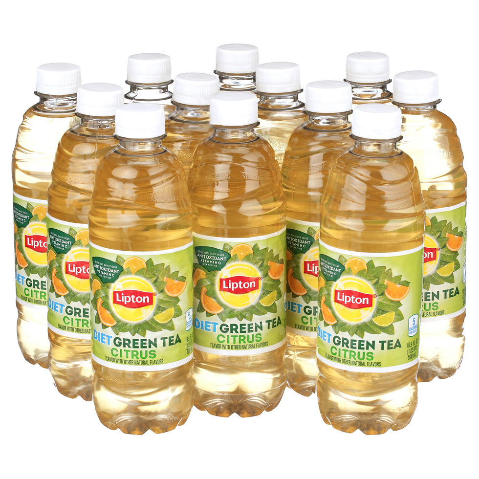 الصورة المصغرة: Lipton Diet Green Tea Citrus Iced Tea, 16.9 oz, 12 Pack