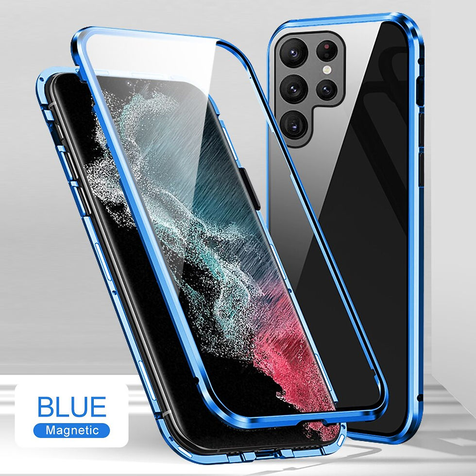 Thumbnail: 360 Magnetic Flip Carcasa Para Samsungs Galaxie S23 Ultra Cases Double-Sided Gl
