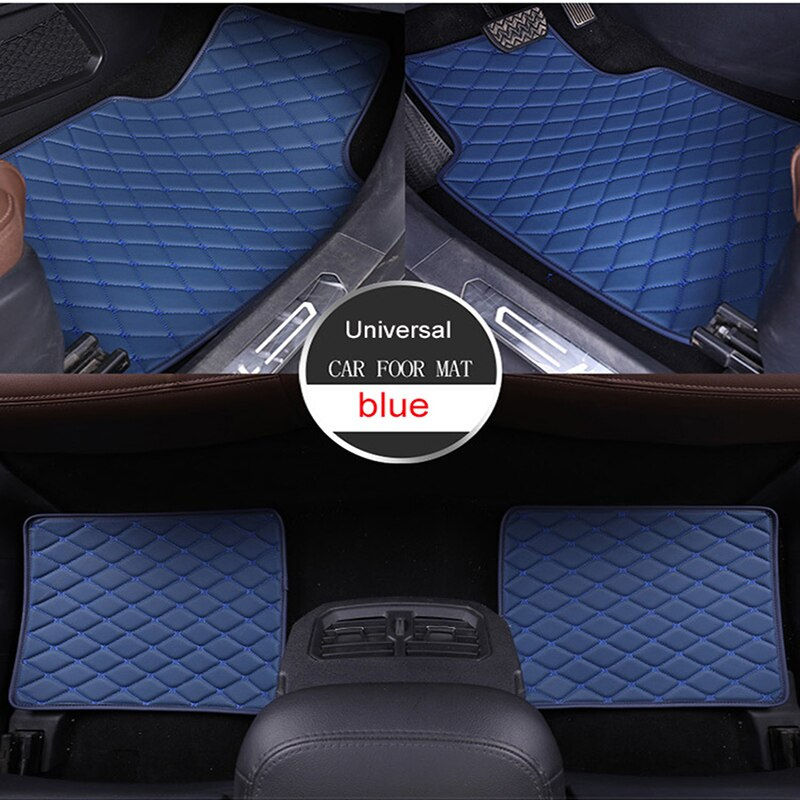 Miniature : Universal leather car floor mats for Mercedes Benz W203 W210 W211 AMG W204 A B 