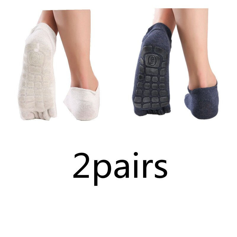 Thumbnail: Five Fingers Socks Men Winter Autumn Toe Socks Solid Fashion Sport Cotton Fitne