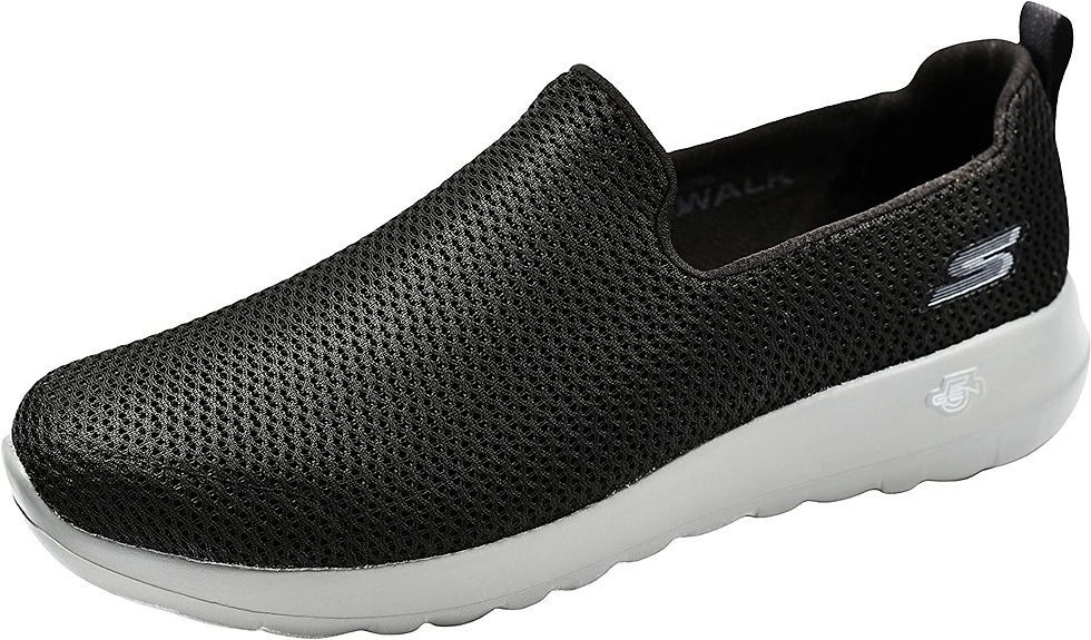 Thumbnail: Skechers Men's Go Max-Athletic Air Mesh Slip on Walking Shoe Sneaker