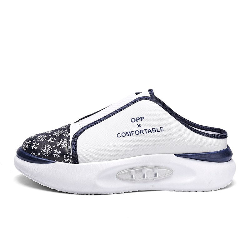 Miniature : 2023 Men Slippers Slides Outdoor Sandals High Quality Men Non-slip Thick Bottom