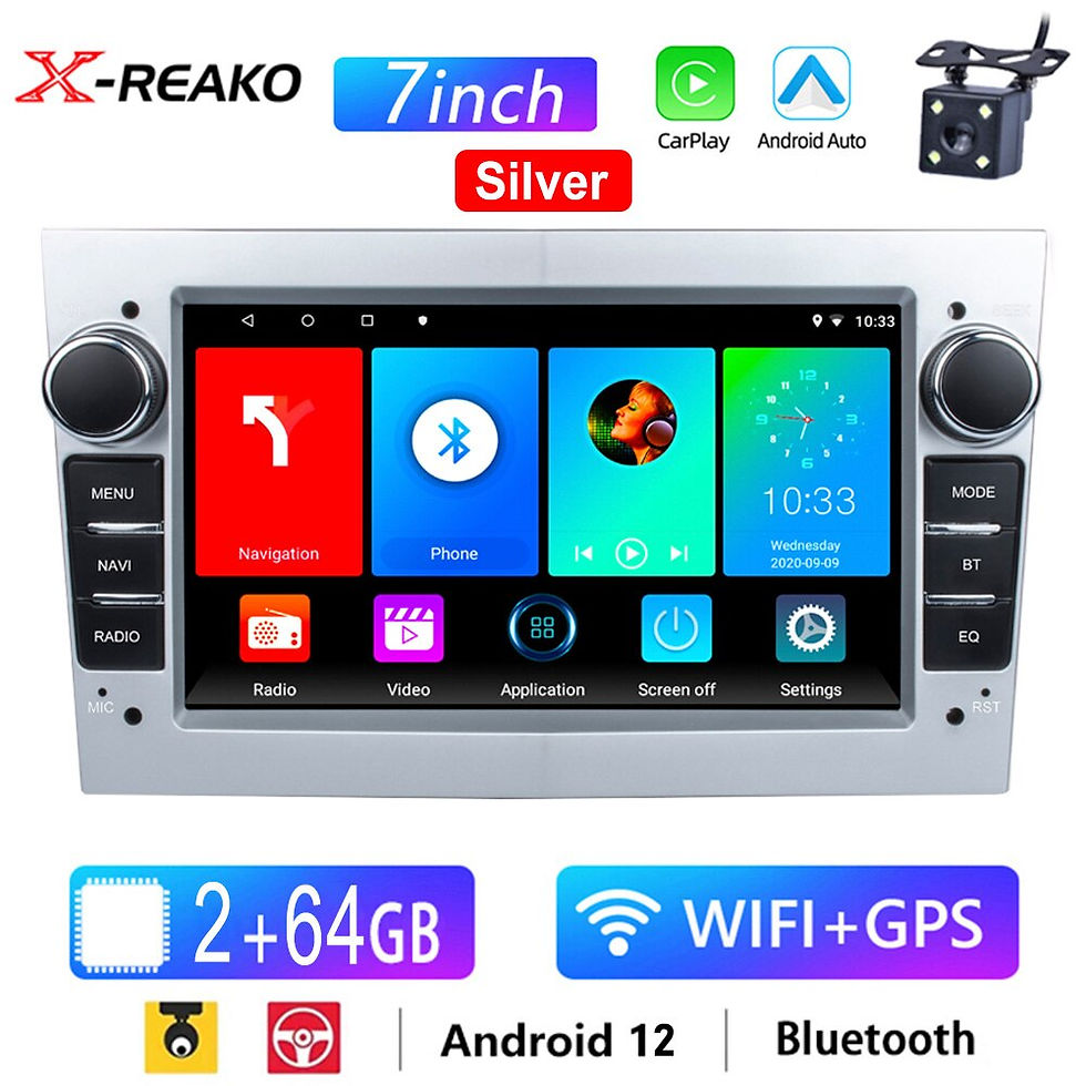 Thumbnail: X-REAKO For Opel Astra J H Vauxhall Vectra Antara Zafira b Corsa 7Inch Autoradi
