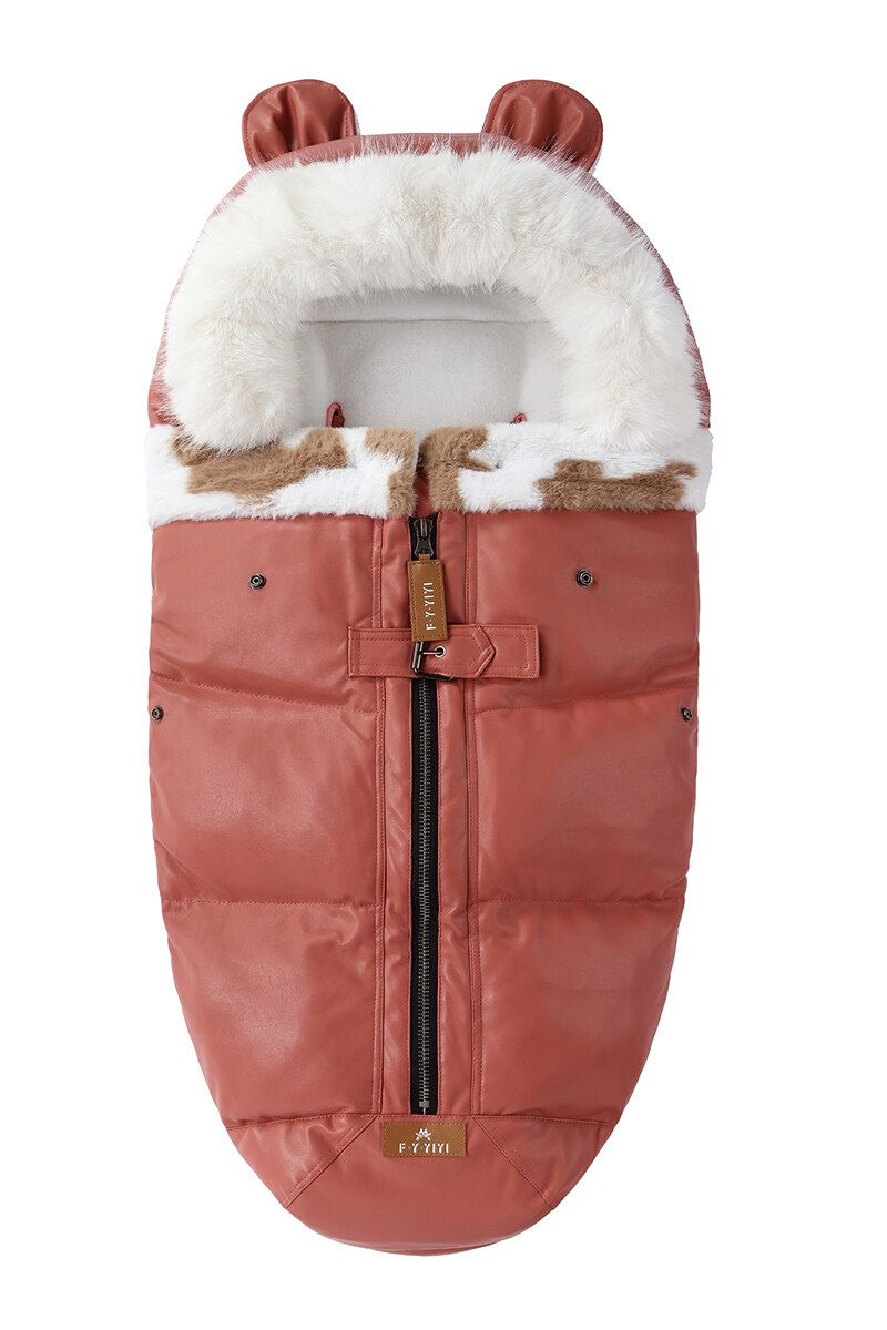Thumbnail: Baby Envelopes Sleeping Bag Newborn Swaddle Winter Thickened Bag Quilt Stroller