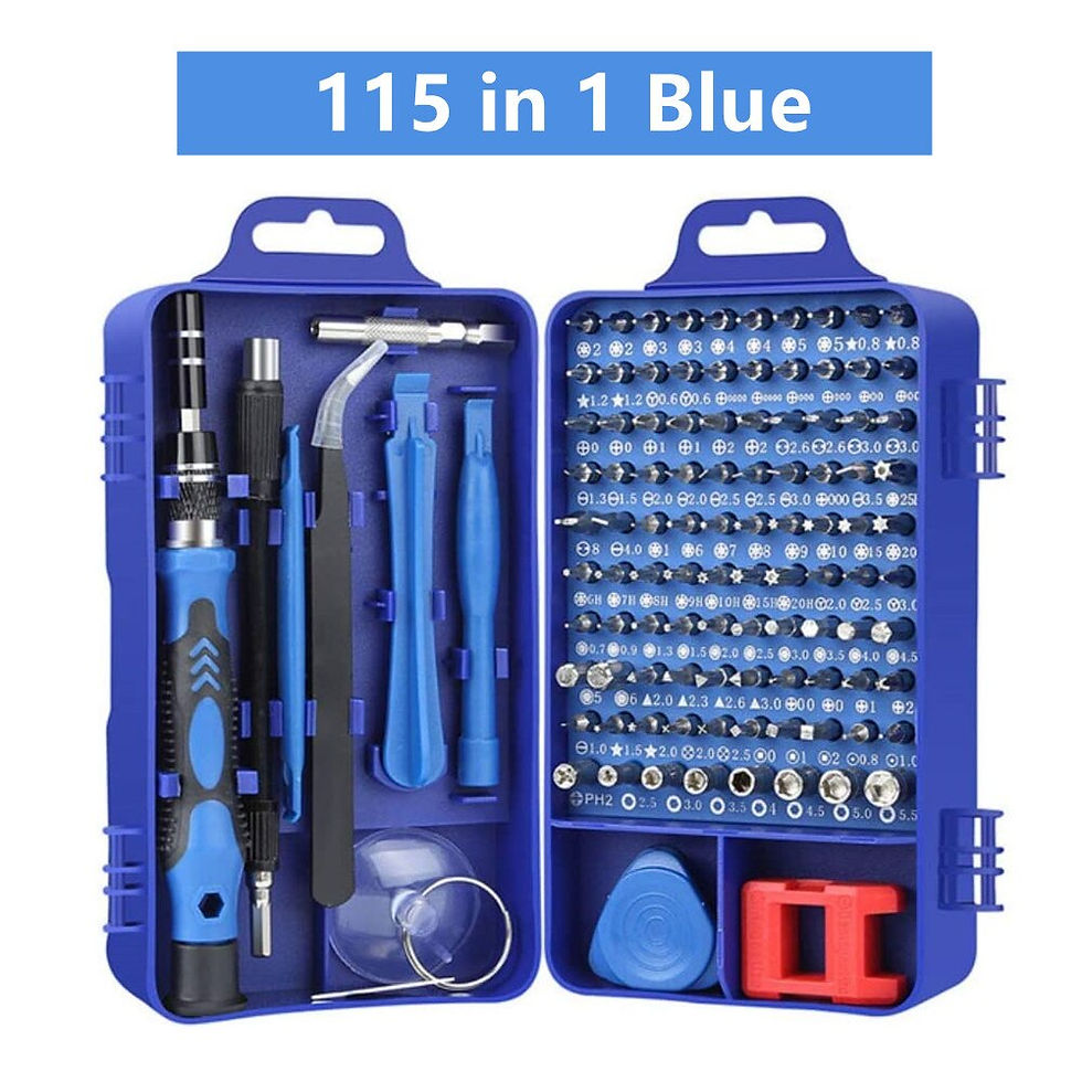 Miniaturbild: Mini Precision Screwdriver Set Magnetic,135/115 in 1 Electronic Repair Tool Kit
