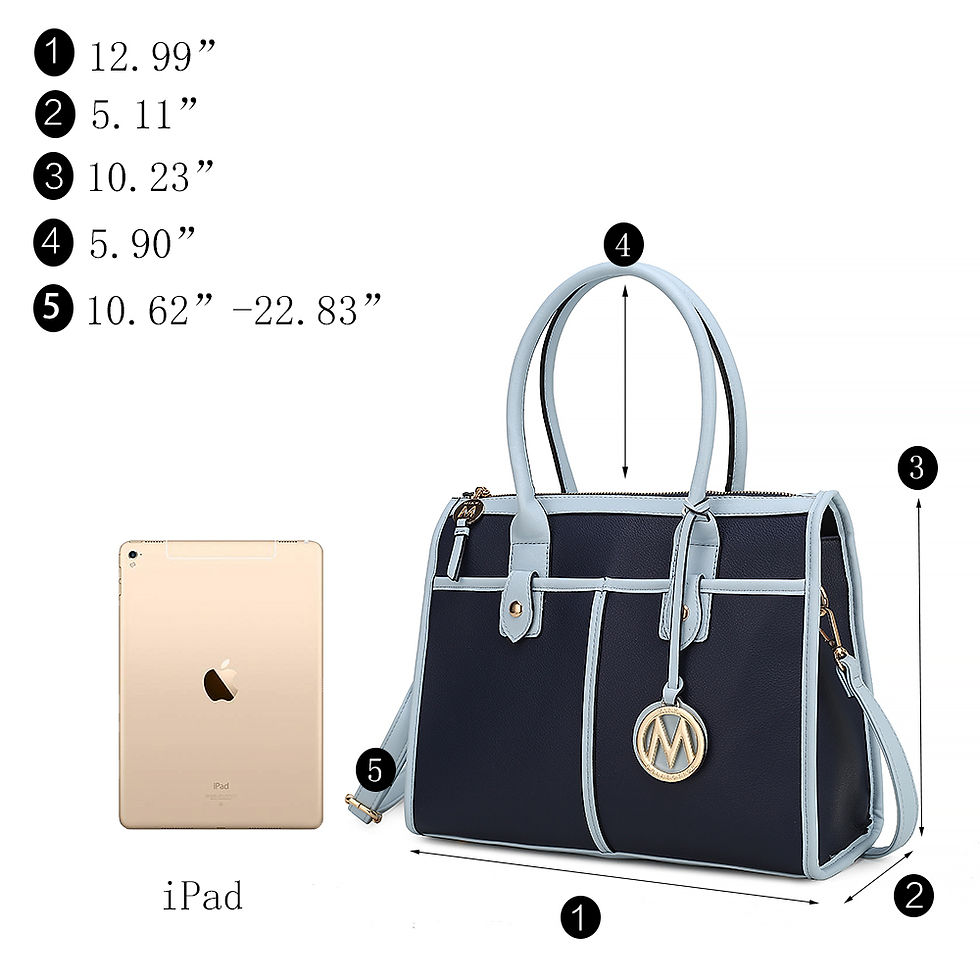 الصورة المصغرة: MKF Collection Livia Satchel Handbag by Mia K