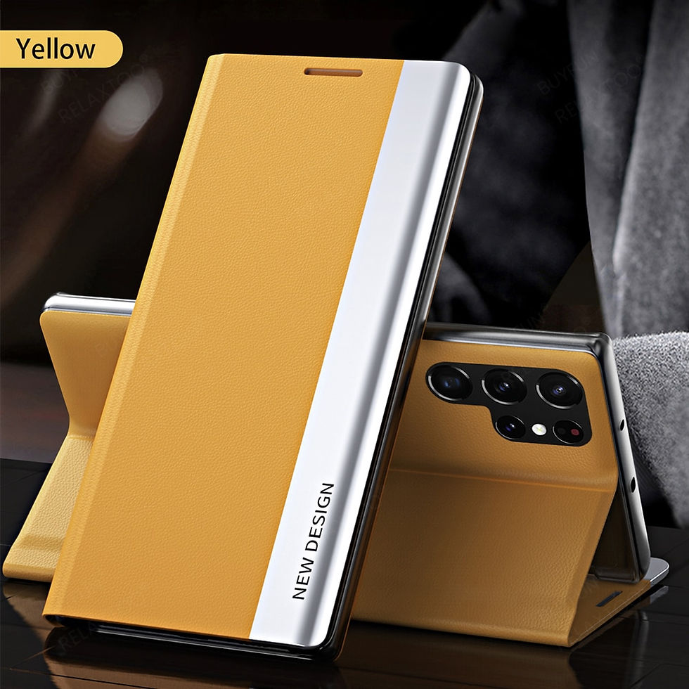 Thumbnail: Samung S23Ultra Case Flip Leather Phone Cases For Samsung Galaxy S23 Ultra S 23