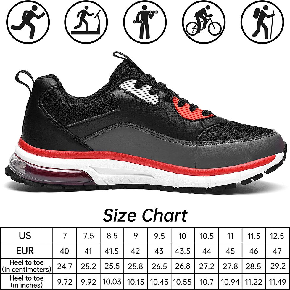 Miniatura: M MGRNDL Mens Air Running Shoes Athletic Training Tennis Fashion Sneakers for G
