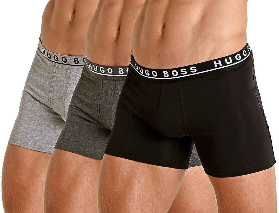 Thumbnail: BOSS Men's 3-Pack Cotton Boxer Brief