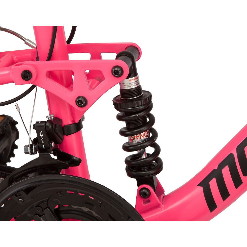 Thumbnail: Major Mountain Bike, 26-inch wheels, 21 speeds, pink, womens style frame