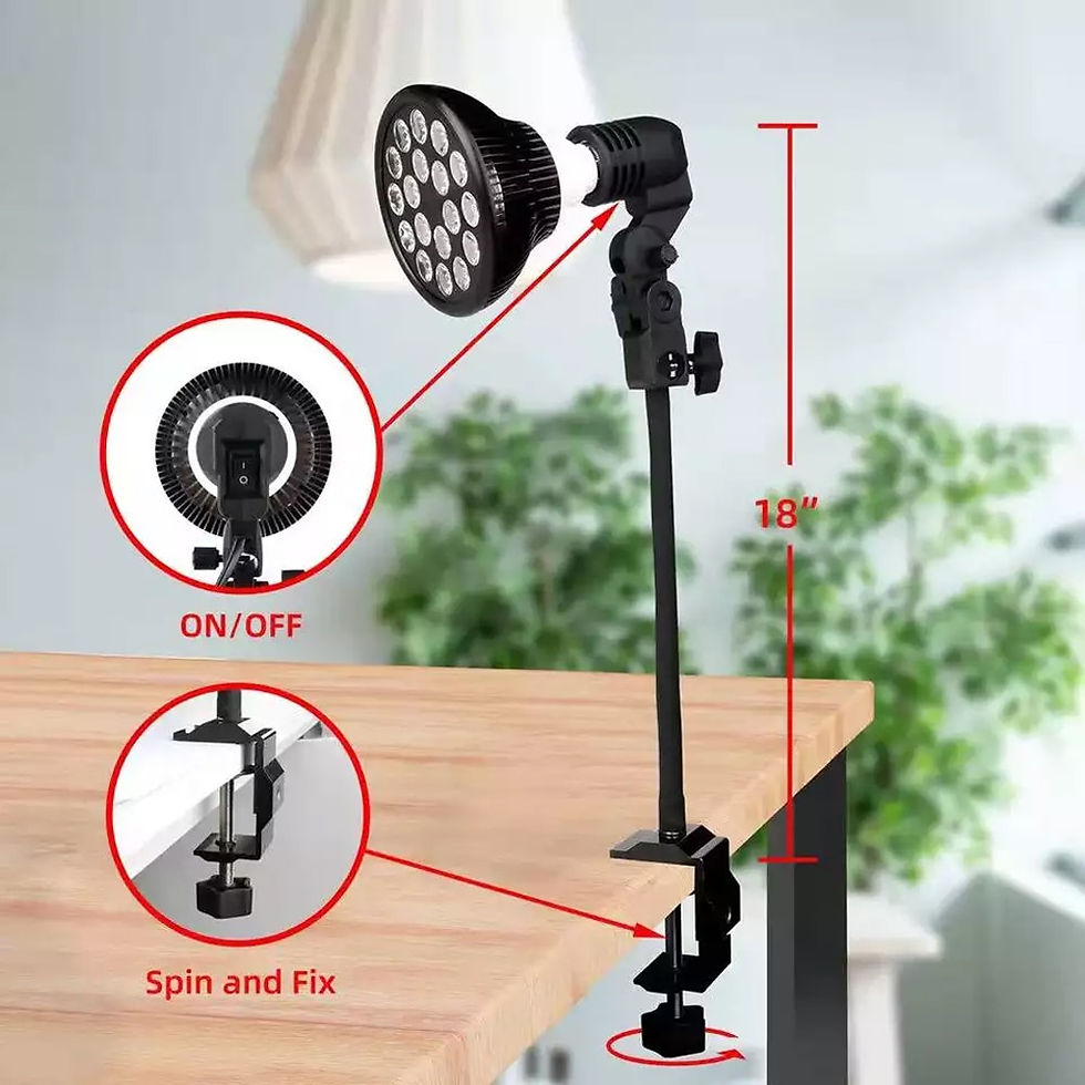 Miniaturbild: 54W Dual Chip 660nm 850nm LED Infrared Red Light Therapy Machine LEDs All Brigh